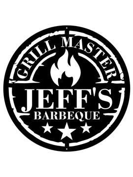 Grill Master BBQ Personalized